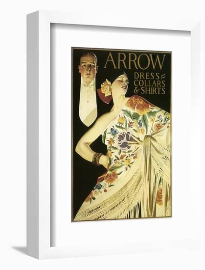 Arrow Dress Collars and Shirts-Joseph Christian Leyendecker-Framed Art Print