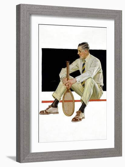 Arrow Man-Joseph Christian Leyendecker-Framed Art Print