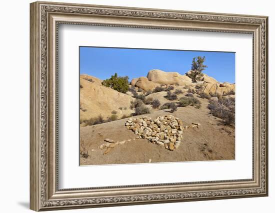 Arrow Through Heart, Joshua Tree NP, California, USA-Jaynes Gallery-Framed Photographic Print