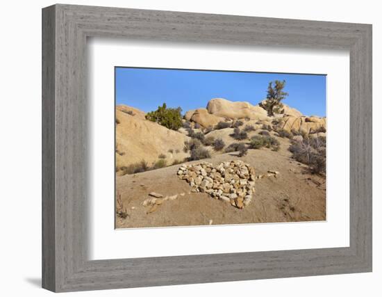 Arrow Through Heart, Joshua Tree NP, California, USA-Jaynes Gallery-Framed Photographic Print