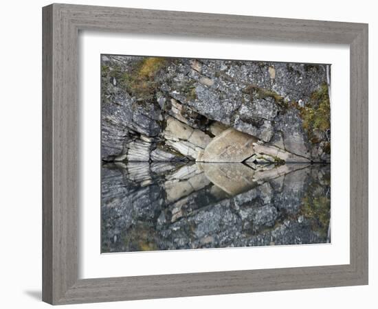 Arrowhead in Horseshoe Lake, Jasper Nat'l Park, UNESCO World Heritage Site, Alberta, Canada-James Hager-Framed Photographic Print