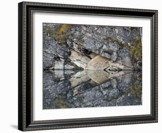 Arrowhead in Horseshoe Lake, Jasper Nat'l Park, UNESCO World Heritage Site, Alberta, Canada-James Hager-Framed Photographic Print