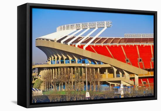 Arrowhead Stadium, home of the Kansas City Chiefs , Kansas City, MO-null-Framed Premier Image Canvas