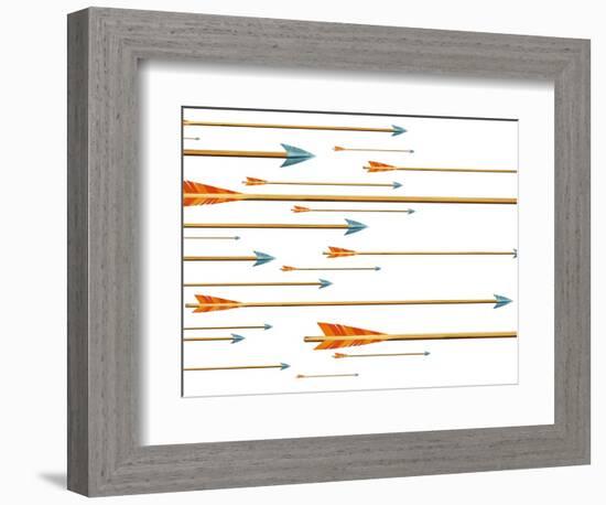 Arrows-sean gladwell-Framed Premium Giclee Print