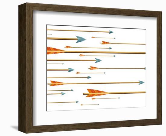 Arrows-sean gladwell-Framed Premium Giclee Print