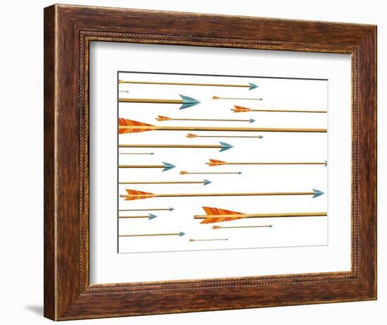 Arrows-sean gladwell-Framed Premium Giclee Print