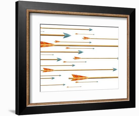 Arrows-sean gladwell-Framed Premium Giclee Print