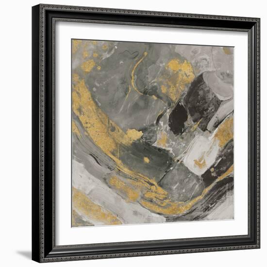 Arroyo Gold and Black-Albena Hristova-Framed Premium Giclee Print