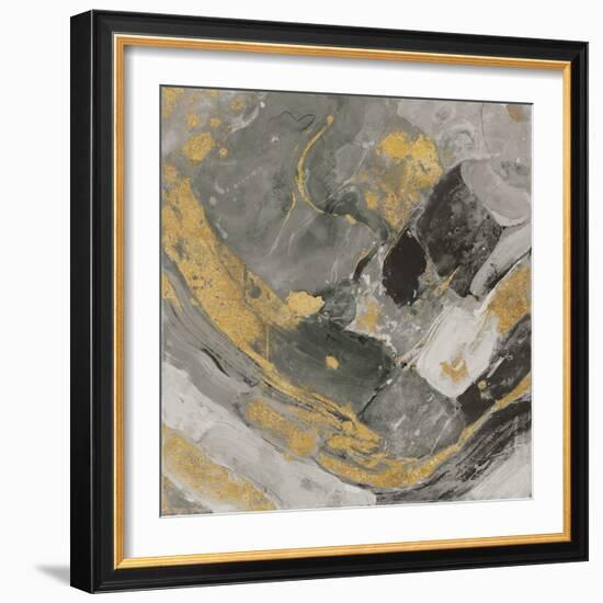 Arroyo Gold and Black-Albena Hristova-Framed Premium Giclee Print