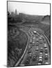 Arroyo Seco Parkway Which Shoots Traffic from Downtown L.A. Out to Pasadena-Loomis Dean-Mounted Photographic Print