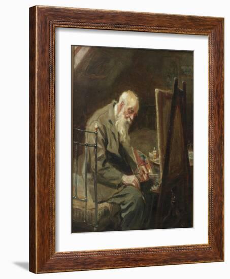 Ars Longa, Vita Brevis, 1900-Ralph Hedley-Framed Giclee Print