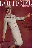 L'Officiel, September 1960 - Tailleur en Lanvin Castillo en Ninotchka de Ducharne-Arsac-Framed Art Print