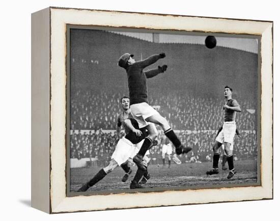 Arsenal Vs. Mansfield Town, F.A. Cup Fourth Round, 1929-null-Framed Premier Image Canvas