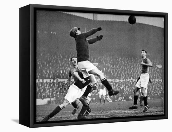 Arsenal Vs. Mansfield Town, F.A. Cup Fourth Round, 1929-null-Framed Premier Image Canvas