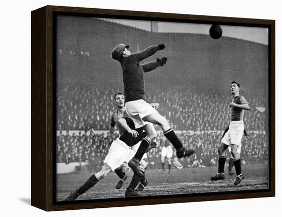 Arsenal Vs. Mansfield Town, F.A. Cup Fourth Round, 1929-null-Framed Premier Image Canvas