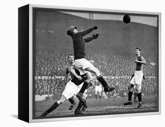 Arsenal Vs. Mansfield Town, F.A. Cup Fourth Round, 1929-null-Framed Premier Image Canvas