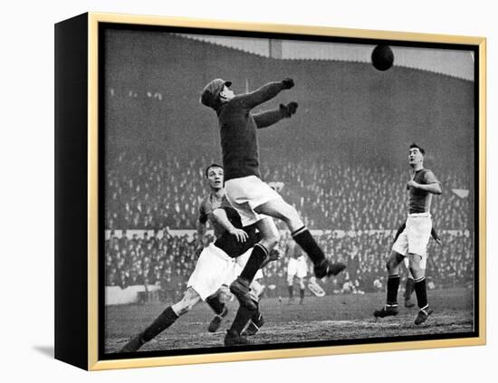 Arsenal Vs. Mansfield Town, F.A. Cup Fourth Round, 1929-null-Framed Premier Image Canvas