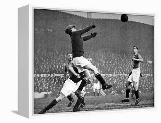 Arsenal Vs. Mansfield Town, F.A. Cup Fourth Round, 1929-null-Framed Premier Image Canvas