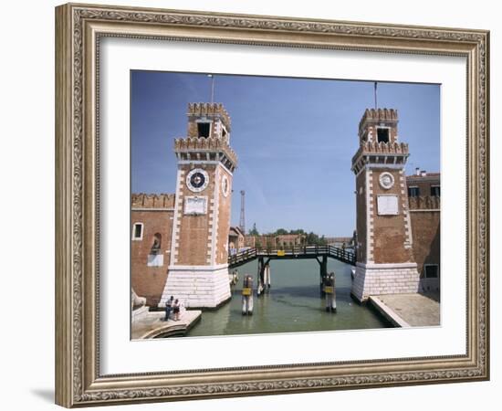 Arsenale, Venice, Italy-Peter Thompson-Framed Photographic Print