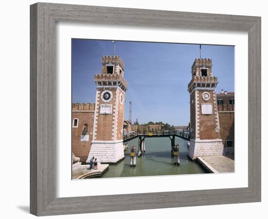 Arsenale, Venice, Italy-Peter Thompson-Framed Photographic Print