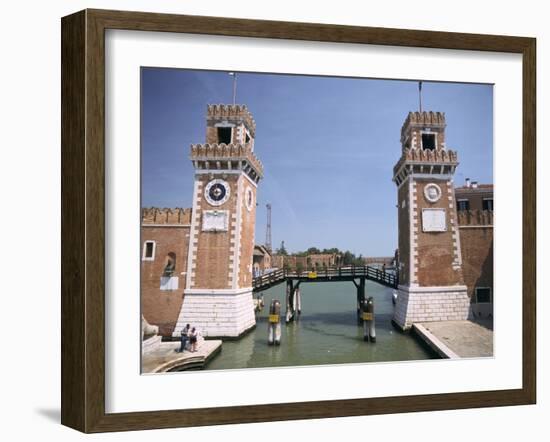 Arsenale, Venice, Italy-Peter Thompson-Framed Photographic Print