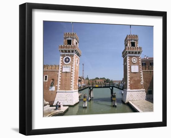 Arsenale, Venice, Italy-Peter Thompson-Framed Photographic Print