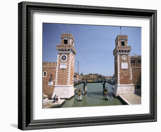 Arsenale, Venice, Italy-Peter Thompson-Framed Photographic Print