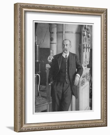 Arsene d'Arsonval French Biophysicist-null-Framed Art Print