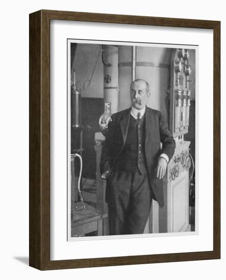 Arsene d'Arsonval French Biophysicist-null-Framed Art Print