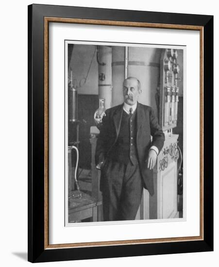 Arsene d'Arsonval French Biophysicist-null-Framed Art Print