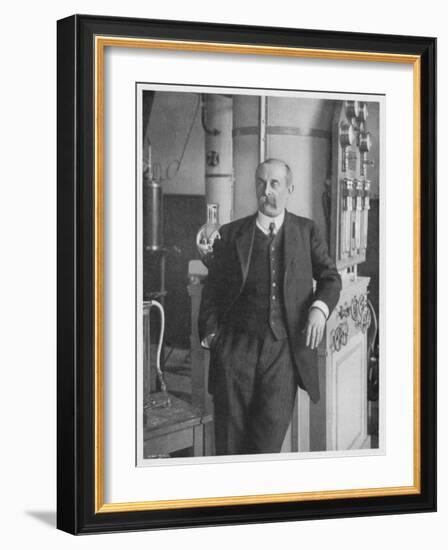 Arsene d'Arsonval French Biophysicist-null-Framed Art Print