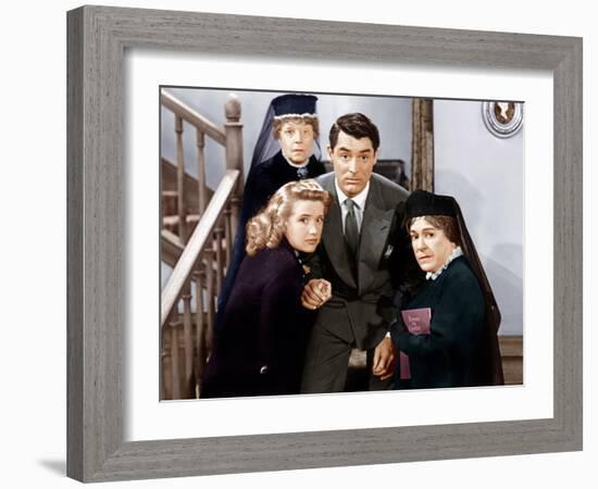 Arsenic And Old Lace, Priscilla Lane, Jean Adair, Cary Grant, Josephine Hull-null-Framed Photo