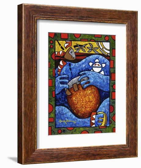 Art 1-Oscar Ortiz-Framed Giclee Print