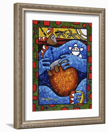 Art 1-Oscar Ortiz-Framed Giclee Print