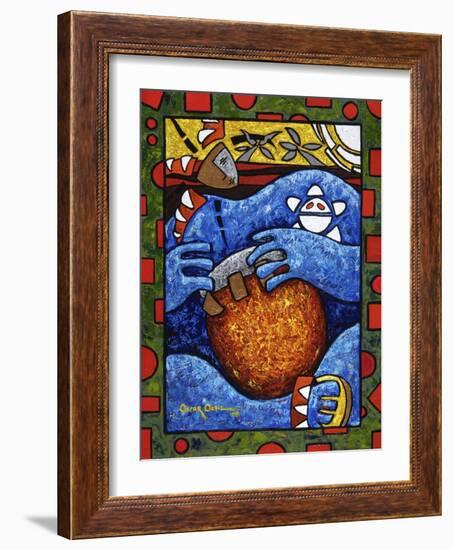 Art 1-Oscar Ortiz-Framed Giclee Print