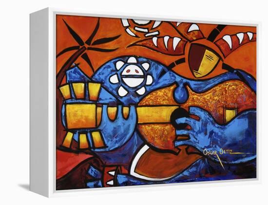 Art 2-Oscar Ortiz-Framed Premier Image Canvas