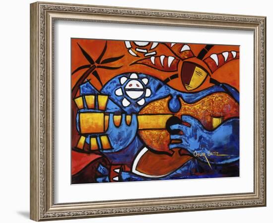 Art 2-Oscar Ortiz-Framed Giclee Print