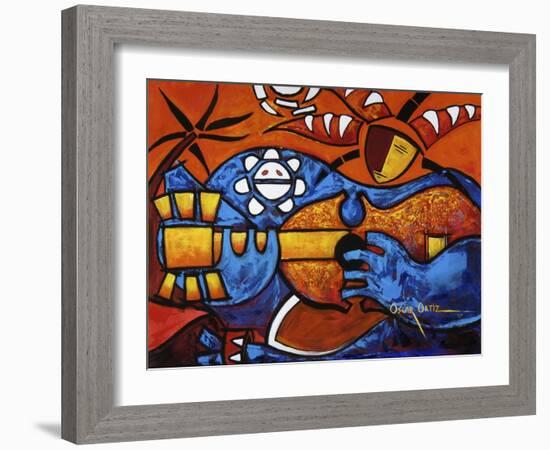 Art 2-Oscar Ortiz-Framed Giclee Print