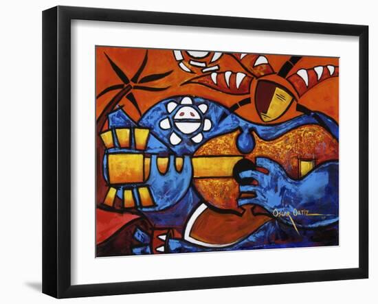 Art 2-Oscar Ortiz-Framed Giclee Print