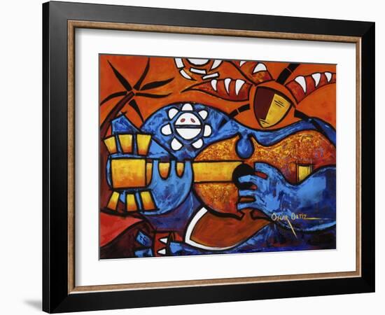 Art 2-Oscar Ortiz-Framed Giclee Print