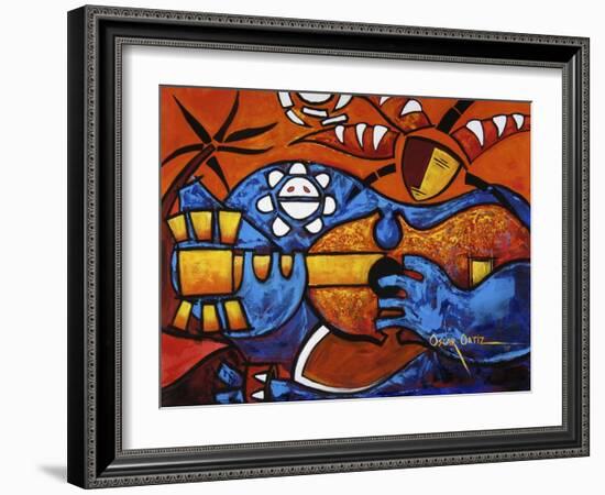 Art 2-Oscar Ortiz-Framed Giclee Print