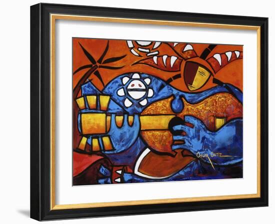 Art 2-Oscar Ortiz-Framed Giclee Print