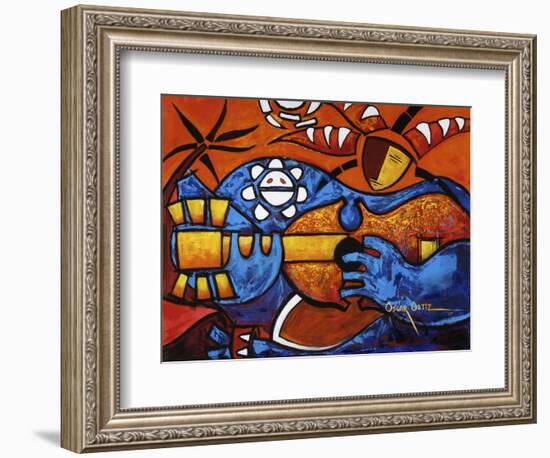 Art 2-Oscar Ortiz-Framed Giclee Print