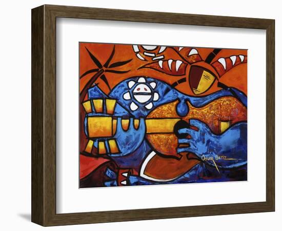 Art 2-Oscar Ortiz-Framed Giclee Print