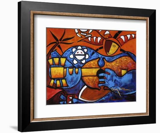 Art 2-Oscar Ortiz-Framed Giclee Print