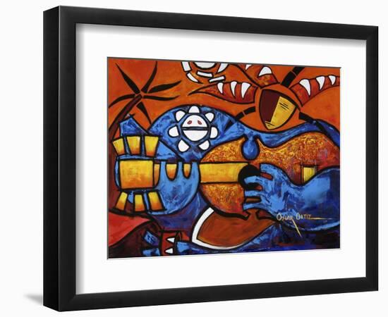 Art 2-Oscar Ortiz-Framed Giclee Print