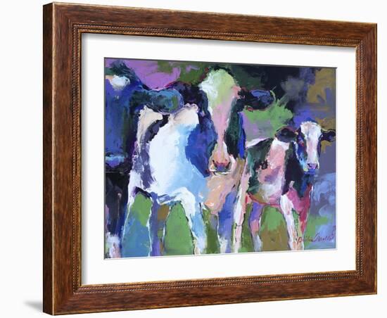 Art 3 Cows-Richard Wallich-Framed Giclee Print