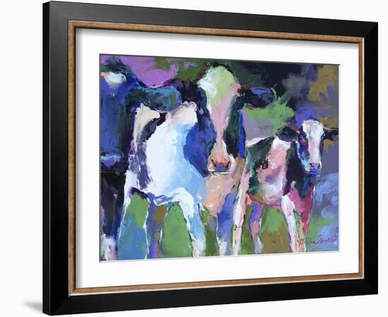 Art 3 Cows-Richard Wallich-Framed Giclee Print