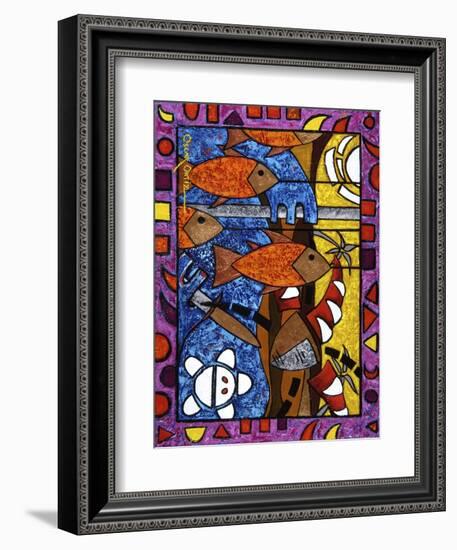 Art 3-Oscar Ortiz-Framed Giclee Print