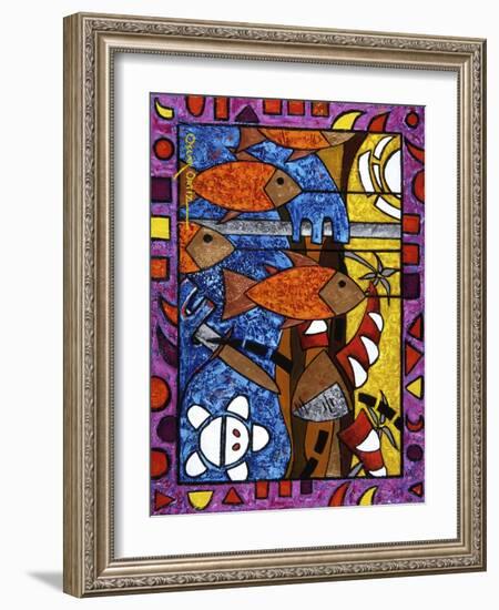 Art 3-Oscar Ortiz-Framed Giclee Print